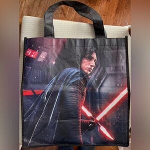 Star Wars Black and Red Kylo Ren Shopping Tote Bag